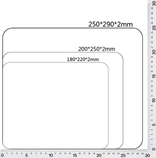 Alfombrilla de ratón para juegos grande cosida, diseño japonés con bordes cosidos.