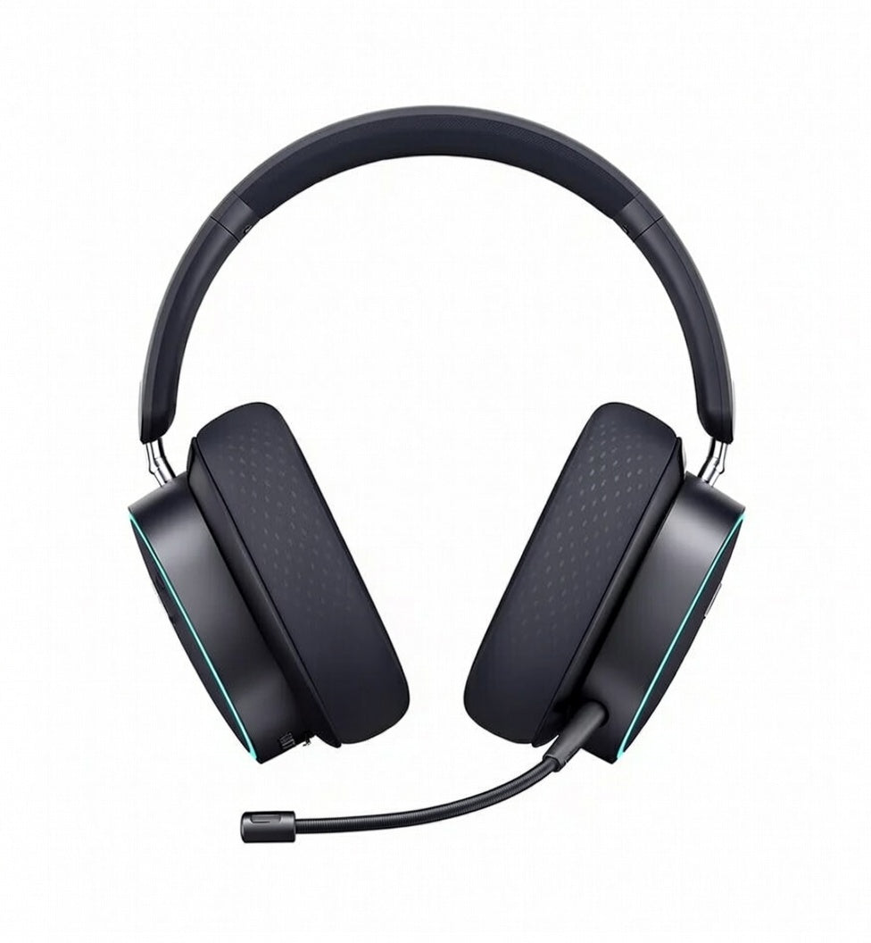 Auriculares inalámbricos para juegos GH02 con micrófono supraaurales Bluetooth RGB